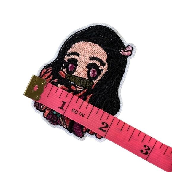 Demon Slayer Nezuko Kamado Anime Embroidered Patch - Picture 2 of 5